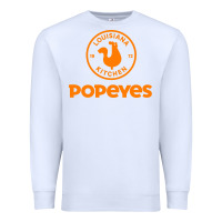 White Resto Popeyes Art Premium Sweatshirt - artisFamous