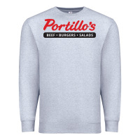 Heather Grey Resto Portillo's Premium Sweatshirt - artisFamous