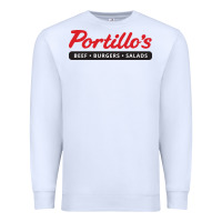 White Resto Portillo's Premium Sweatshirt - artisFamous