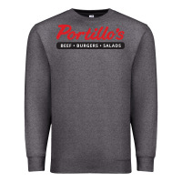 Charcoal Heather Resto Portillo's Premium Sweatshirt - artisFamous