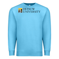 Ocean Blue Depauw College Premium Sweatshirt - artisFamous