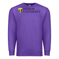Purple Depauw College Premium Sweatshirt - artisFamous