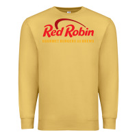 Antique Gold Resto Red Robin Premium Sweatshirt - artisFamous
