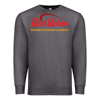 Charcoal Heather Resto Red Robin Premium Sweatshirt - artisFamous
