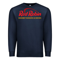 Navy Resto Red Robin Premium Sweatshirt - artisFamous