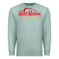 Seafoam Resto Red Robin Premium Sweatshirt - artisFamous
