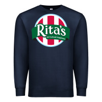 Navy Rita's Italian Cafe Premium Sweatshirt - artisFamous