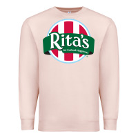 Pale Pink Rita's Italian Cafe Premium Sweatshirt - artisFamous