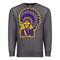 Charcoal Heather Haskell Indian Nations College Premium Sweatshirt - artisFamous