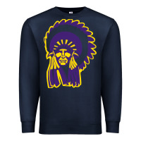 Navy Haskell Indian Nations College Premium Sweatshirt - artisFamous