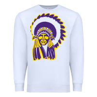 White Haskell Indian Nations College Premium Sweatshirt - artisFamous