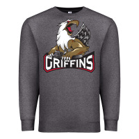 Charcoal Heather The Griffins, Grand Rapids Premium Sweatshirt - artisFamous