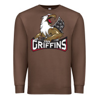 Chestnut The Griffins, Grand Rapids Premium Sweatshirt - artisFamous
