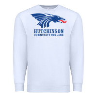 White Hutchinson Community College Premium Sweatshirt - artisFamous