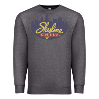 Charcoal Heather Skyline Chili Resto Premium Sweatshirt - artisFamous