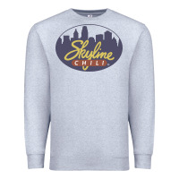 Heather Grey Skyline Chili Resto Premium Sweatshirt - artisFamous