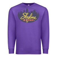 Purple Skyline Chili Resto Premium Sweatshirt - artisFamous