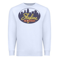 White Skyline Chili Resto Premium Sweatshirt - artisFamous