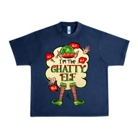 Navy im the chatty elf Urban Heavy Tee - FaDigitalArtStudio