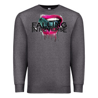 Charcoal Heather falling in reverse ban drock Premium Sweatshirt - artisFamous