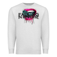 Oatmeal Heather falling in reverse ban drock Premium Sweatshirt - artisFamous