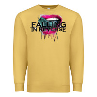 Antique Gold falling in reverse ban drock Premium Sweatshirt - artisFamous