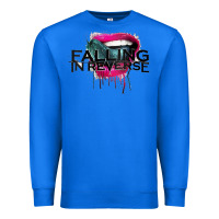 True Royal falling in reverse ban drock Premium Sweatshirt - artisFamous