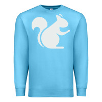 Ocean Blue squirrel Premium Sweatshirt - artisFamous