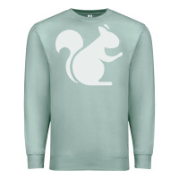 Seafoam squirrel Premium Sweatshirt - artisFamous