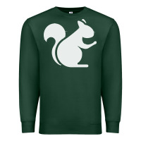 Sports Green squirrel Premium Sweatshirt - artisFamous
