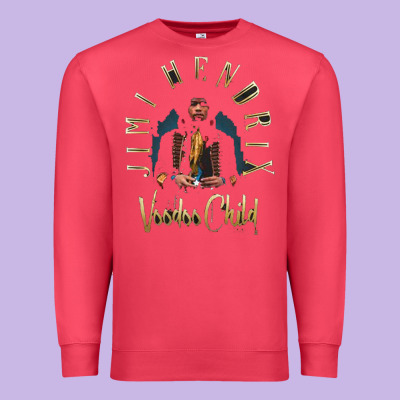 Jimi Hendrix Premium Sweatshirt Designed By Artisfamous