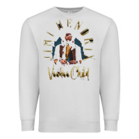 Dove Grey jimi hendrix Premium Sweatshirt - artisFamous