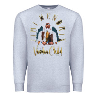 Heather Grey jimi hendrix Premium Sweatshirt - artisFamous