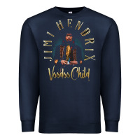 Navy jimi hendrix Premium Sweatshirt - artisFamous