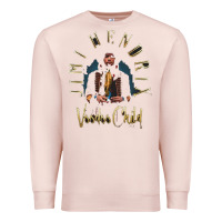 Pale Pink jimi hendrix Premium Sweatshirt - artisFamous