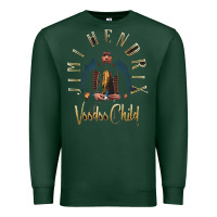 Sports Green jimi hendrix Premium Sweatshirt - artisFamous