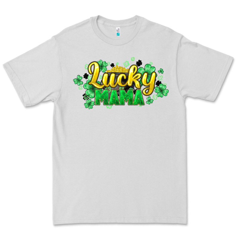Lucky Mama St Patricks Premium Tee by HowdyJamesFarm | Teevron