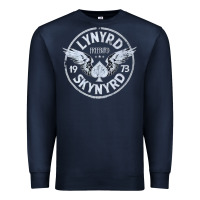 Navy linyrd skynyrd Premium Sweatshirt - artisFamous