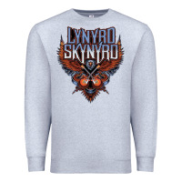 Heather Grey linyrd skynyrd Premium Sweatshirt - artisFamous