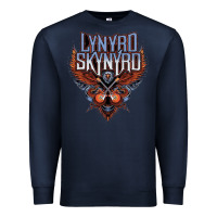 Navy linyrd skynyrd Premium Sweatshirt - artisFamous