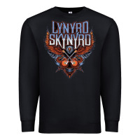 Black linyrd skynyrd Premium Sweatshirt - artisFamous
