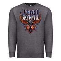 Charcoal Heather linyrd skynyrd Premium Sweatshirt - artisFamous