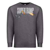 Charcoal Heather supertramp Premium Sweatshirt - artisFamous