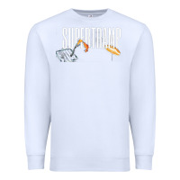 White supertramp Premium Sweatshirt - artisFamous