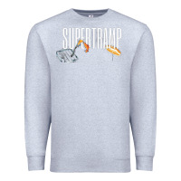 Heather Grey supertramp Premium Sweatshirt - artisFamous