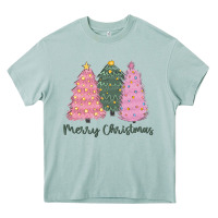 Arona merry christmas trees Heavy Core Tee - CowGirlArtShop