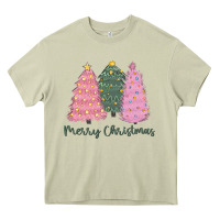 Mossy merry christmas trees Heavy Core Tee - CowGirlArtShop