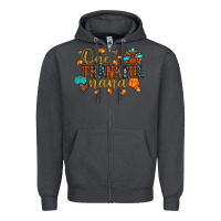 Smoke one thankful nana Zipper Hoodie - JahusDesignShop