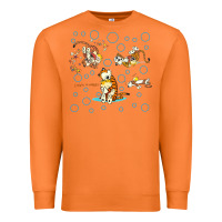 Carrot calvin and hobbes Premium Sweatshirt - artisFamous