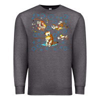 Charcoal Heather calvin and hobbes Premium Sweatshirt - artisFamous